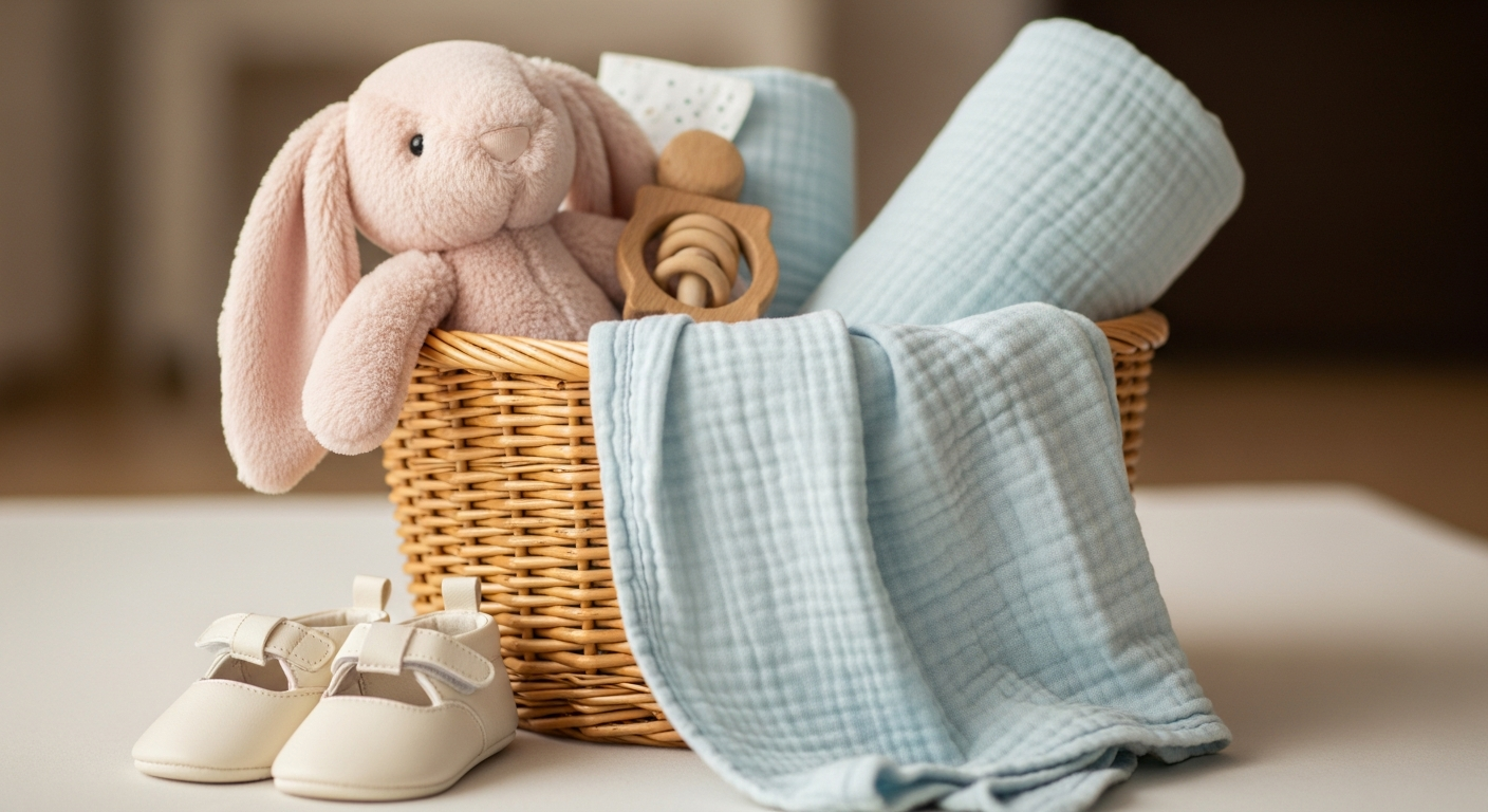 baby cadeau knuffel rammelaar zacht pastel