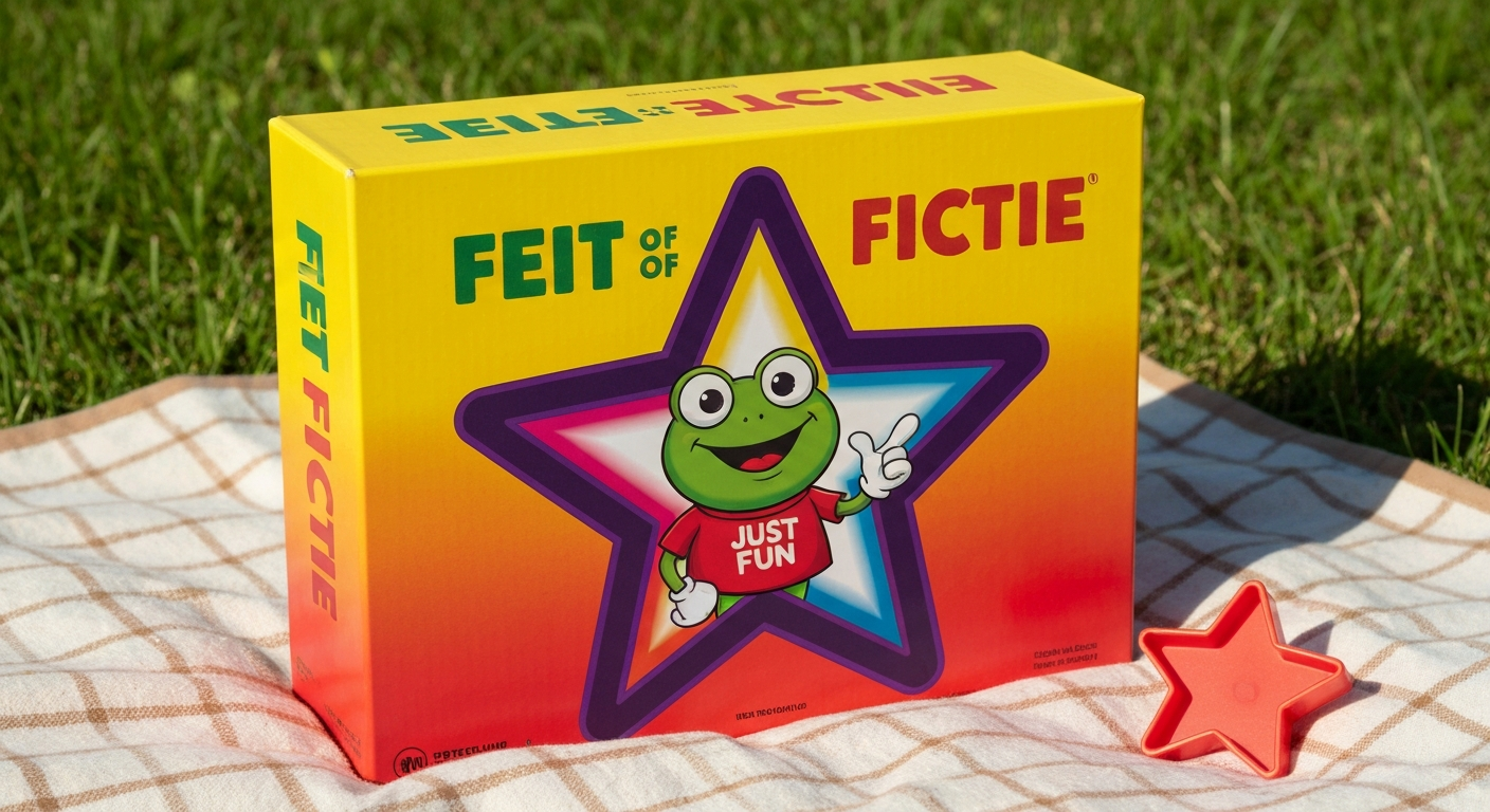 Feit of Fictie: Hilarisch Familiespel Cadeau! gezellig moment