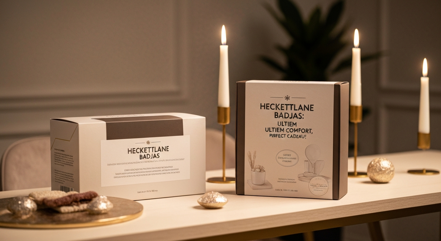 Heckettlane Badjas: Ultiem Comfort, Perfect Cadeau! cadeau presentatie