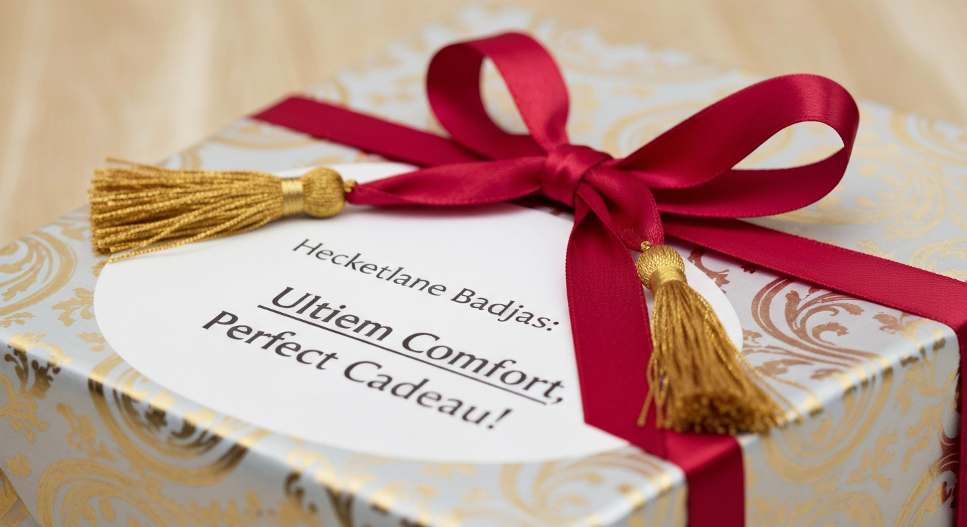 Heckettlane Badjas: Ultiem Comfort, Perfect Cadeau! cadeau verpakt