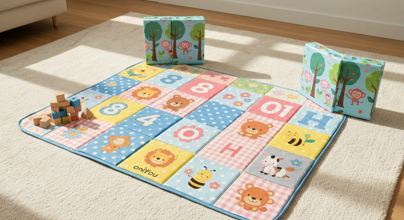Het Perfecte Speeltapijt Cadeau voor Kleintjes cadeau verpakt