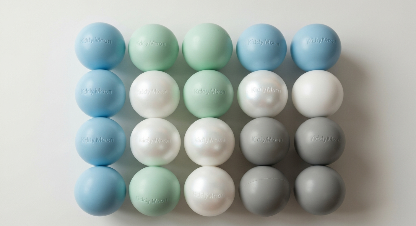 KiddyMoon Ballen: Vrolijk Speelplezier voor Kleintjes! feestelijke setting