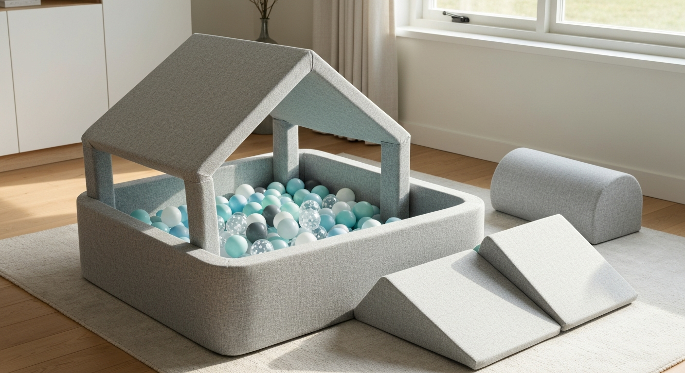 KiddyMoon Speelparadijs met Ballenbad - presentatie 1