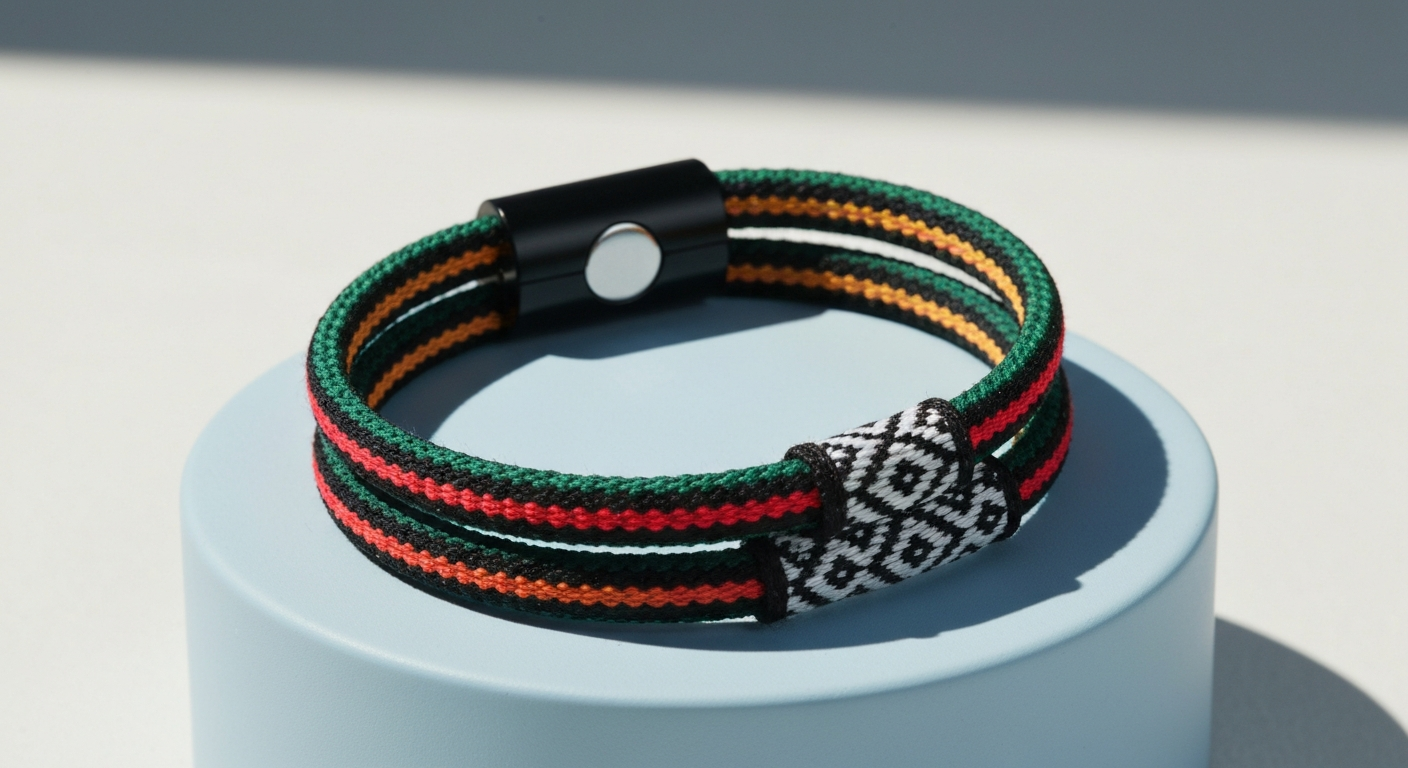 Kleurrijke NUVEX Armband: Het Perfecte Geschenk! feestelijke setting