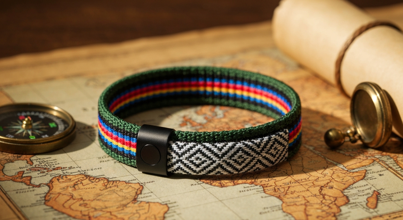 Kleurrijke NUVEX Armband: Het Perfecte Geschenk! interieur display