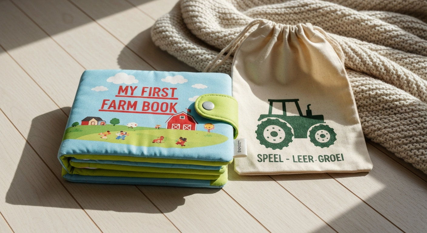 Luxier Farm Busy Board: Endless Learning Fun! gezellig moment
