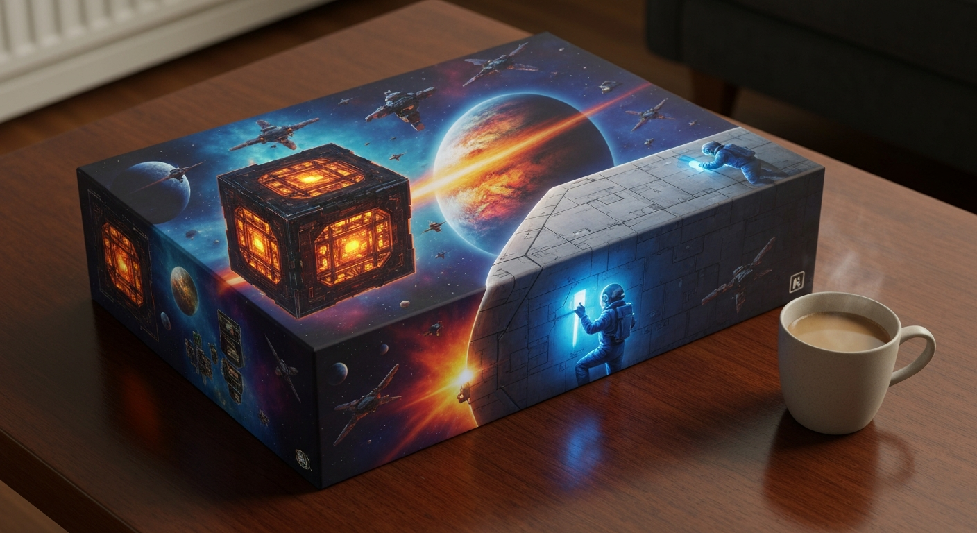 Roll for the Galaxy: Galactisch Dobbelplezier! cadeau presentatie