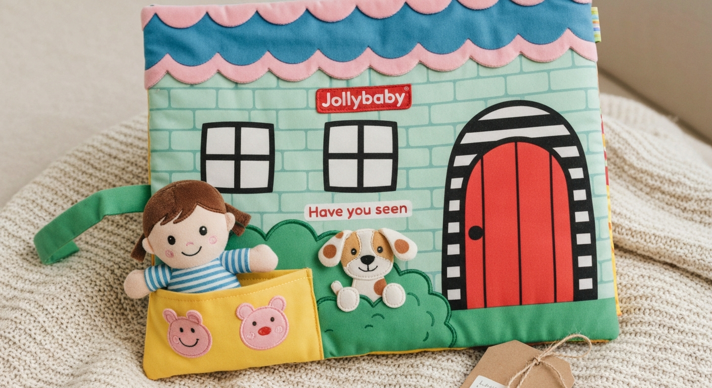 Schattig Puppy Boekje: Ontdek en Speel! cadeau presentatie