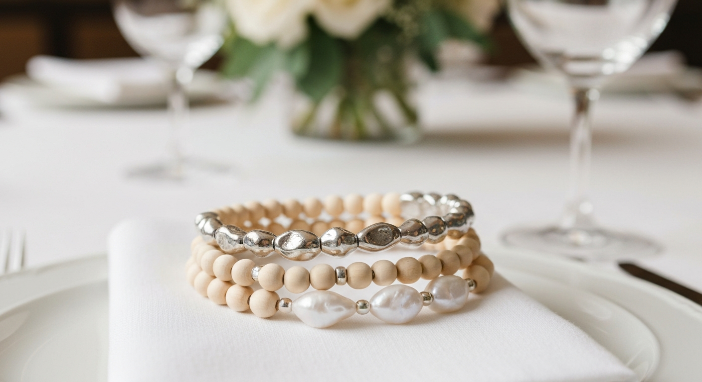 Schitterende Armbandenset: Een Stijlvol Cadeau interieur display
