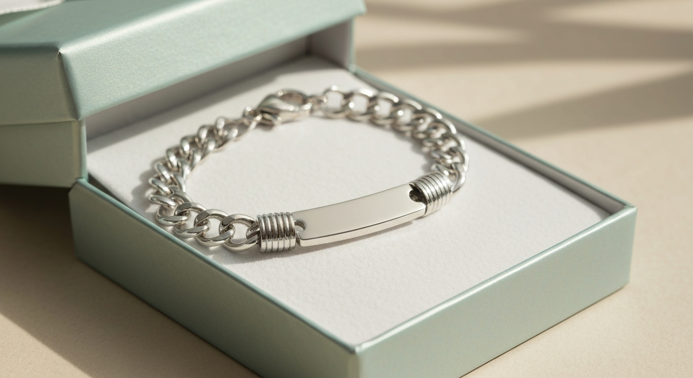 Schitterende Zilveren Armband voor een Speciaal Iemand cadeau presentatie