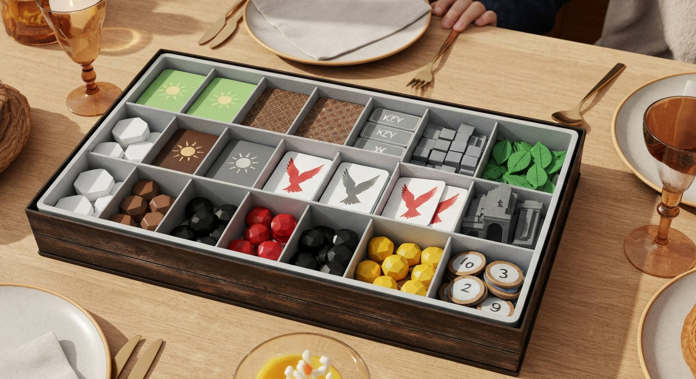 Ultieme Opbergset voor Teotihuacan Spellen feestelijke setting