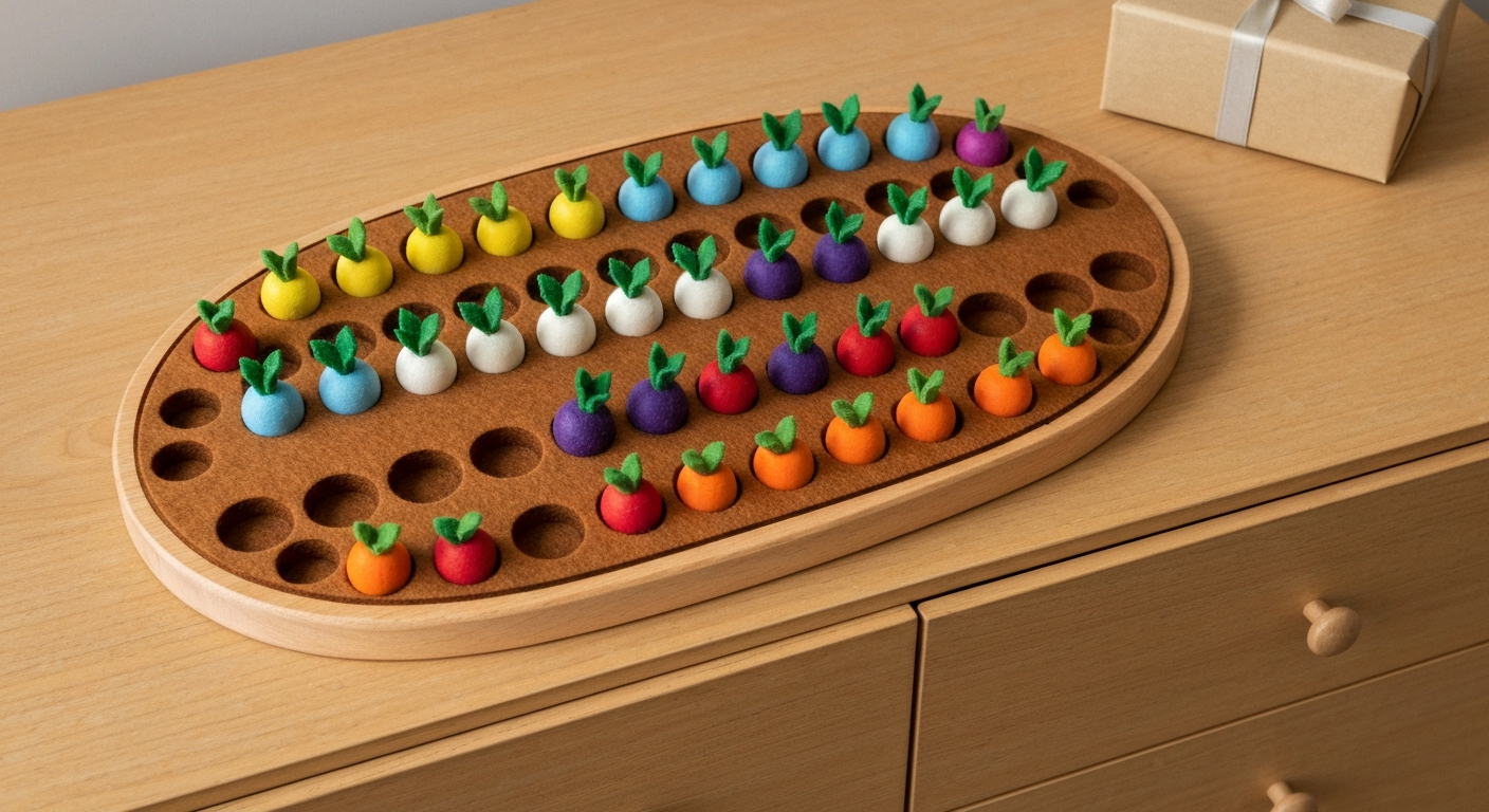 Vilac Moestuin Damspel: Gezellig Samen Spelen! cadeau presentatie
