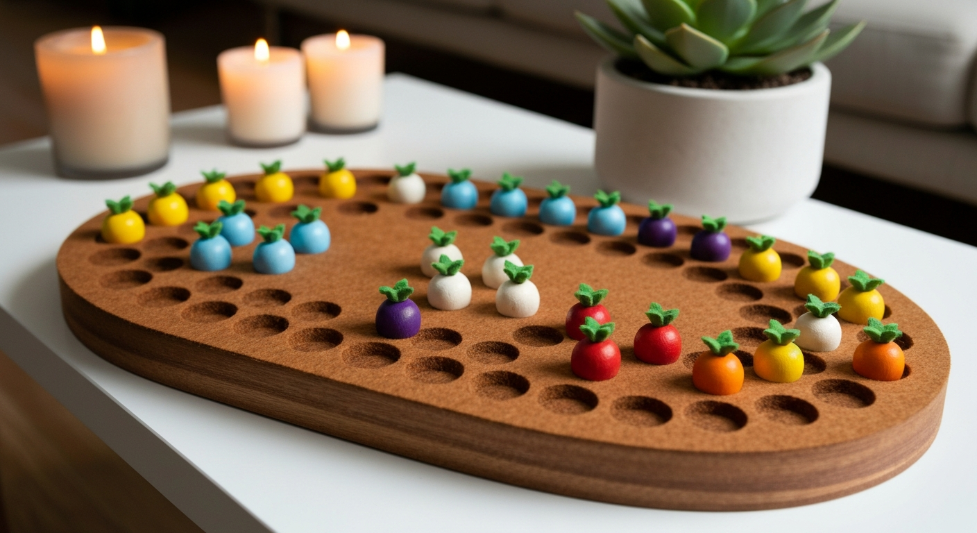 Vilac Moestuin Damspel: Gezellig Samen Spelen! interieur display